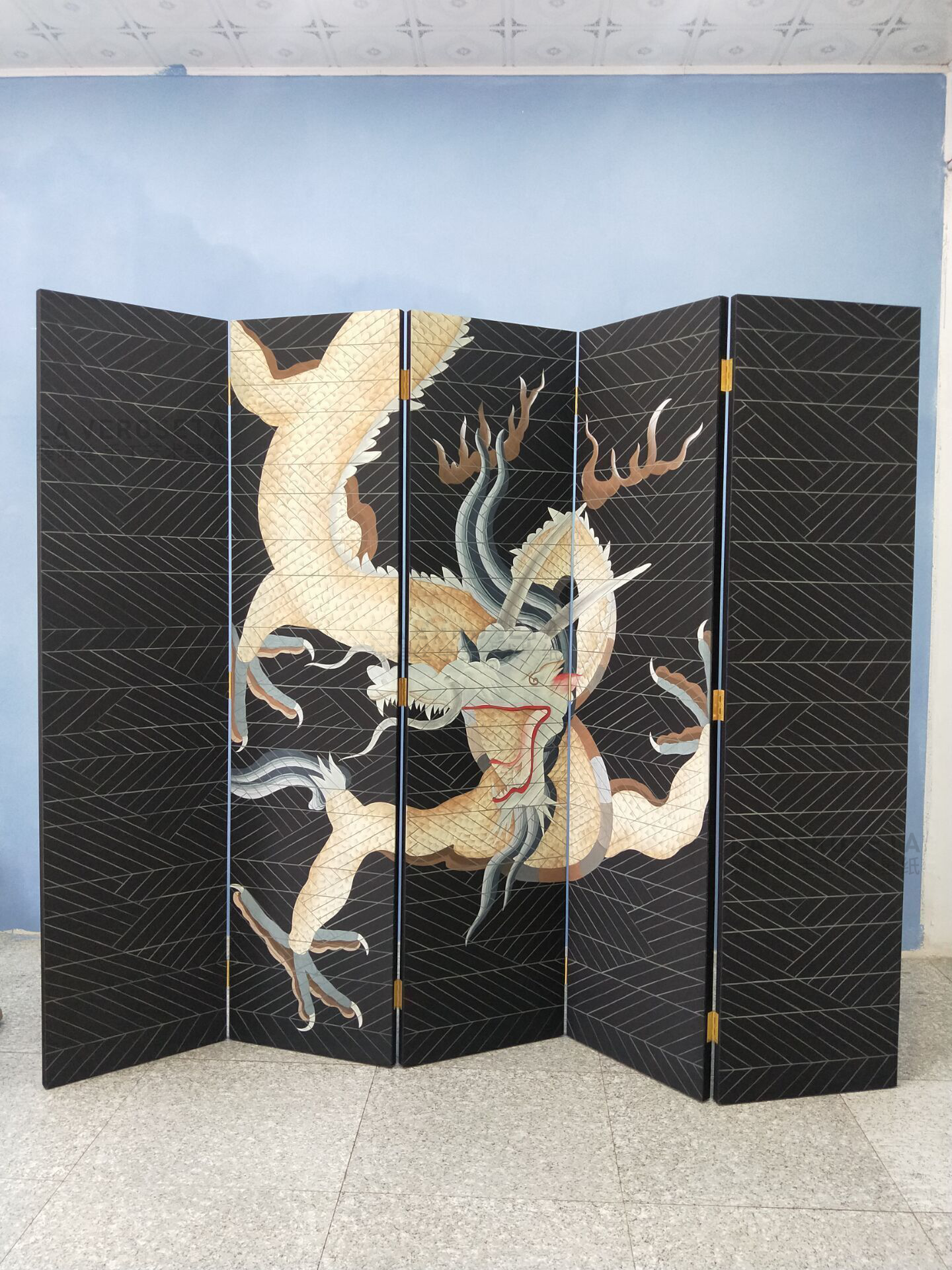 星绘画业-艺术屏风-9