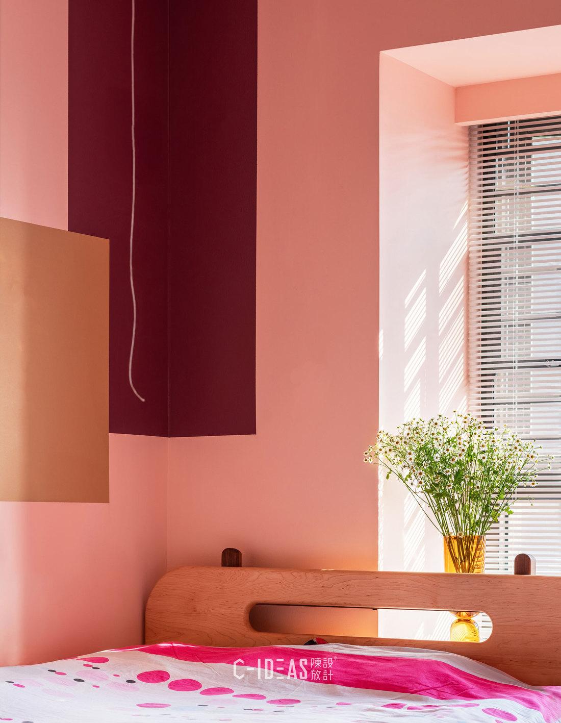 梦幻色彩的平层空间设计丨中国武汉丨武汉陈放设计-29