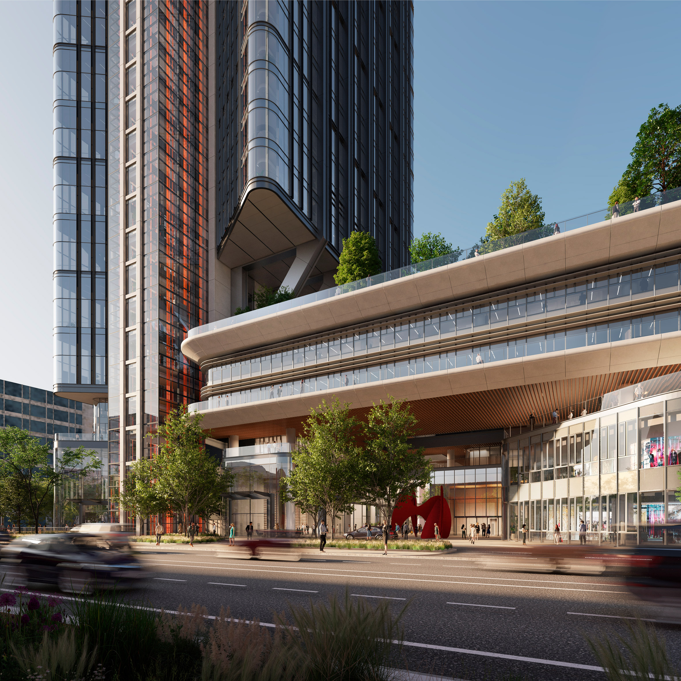 RSHP 设计深圳创新服务中心大楼,开放迎宾,绿色可持续-17