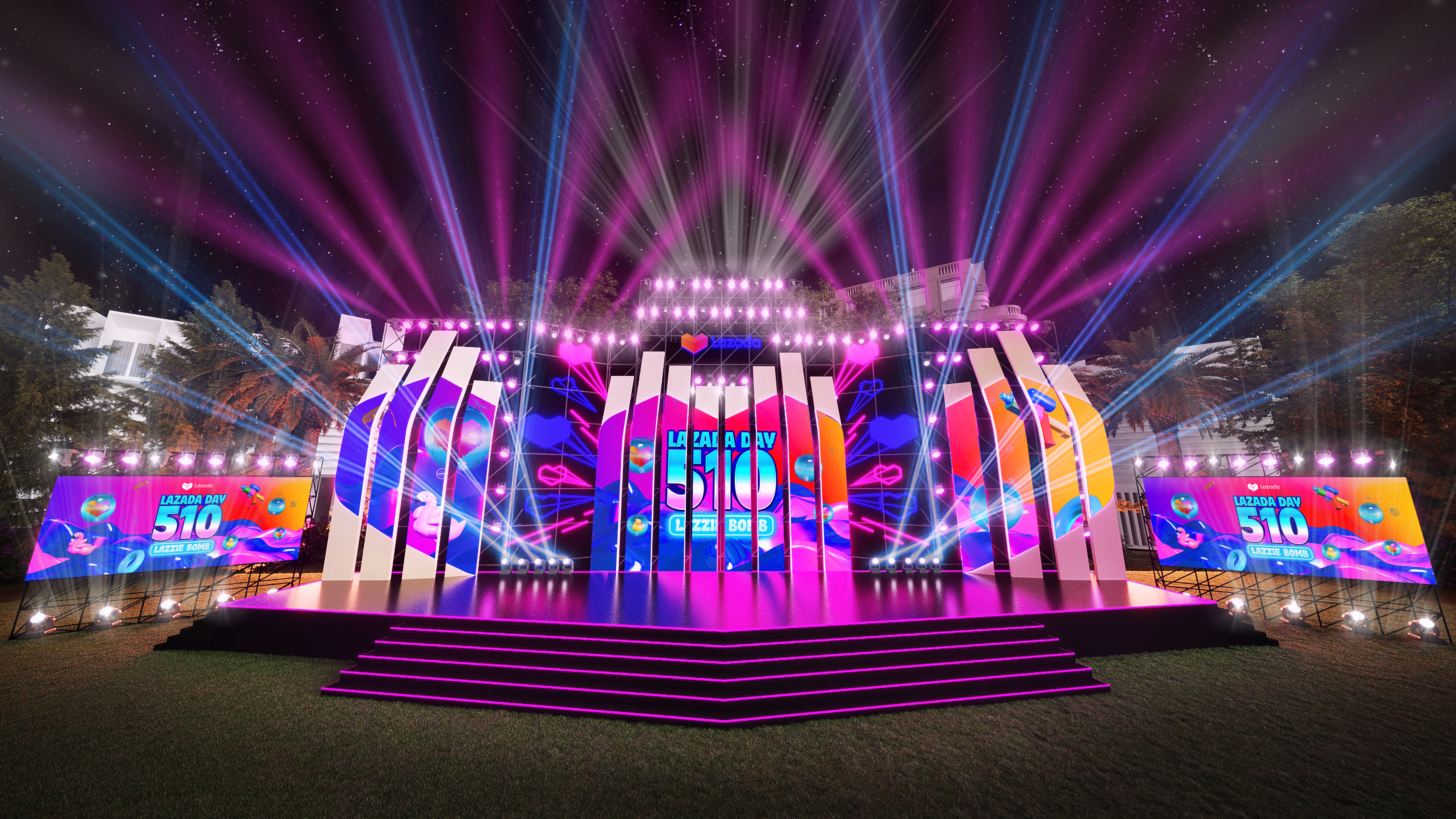 来赞达510大促（2024年）

注：LAZADA是东南亚地区知名的电商平台来赞达，DAY 510推测为该平台类似双11这样特定日期的促销活动，直译为510日表意不明，意译为510大促更符合语境 -4