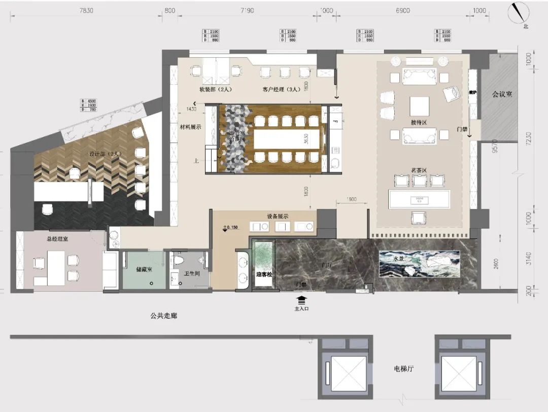 传景·圣雅 | 刘渝旻设计打造诗意办公空间新模式-80