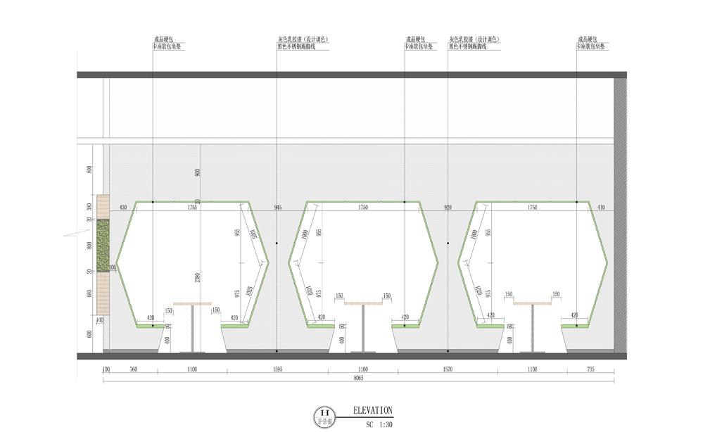 宽窄巷子火锅店——圆形木饰面包裹方柱的设计魅力-10
