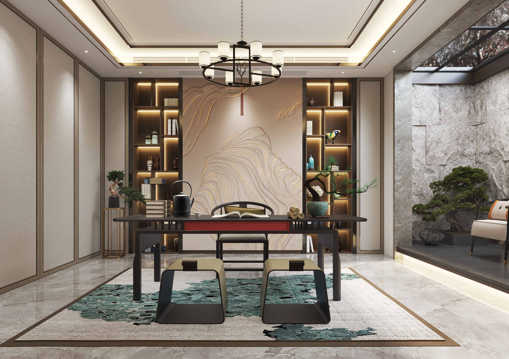 新中式住宅——打造不可磨灭的东方韵味                     -5