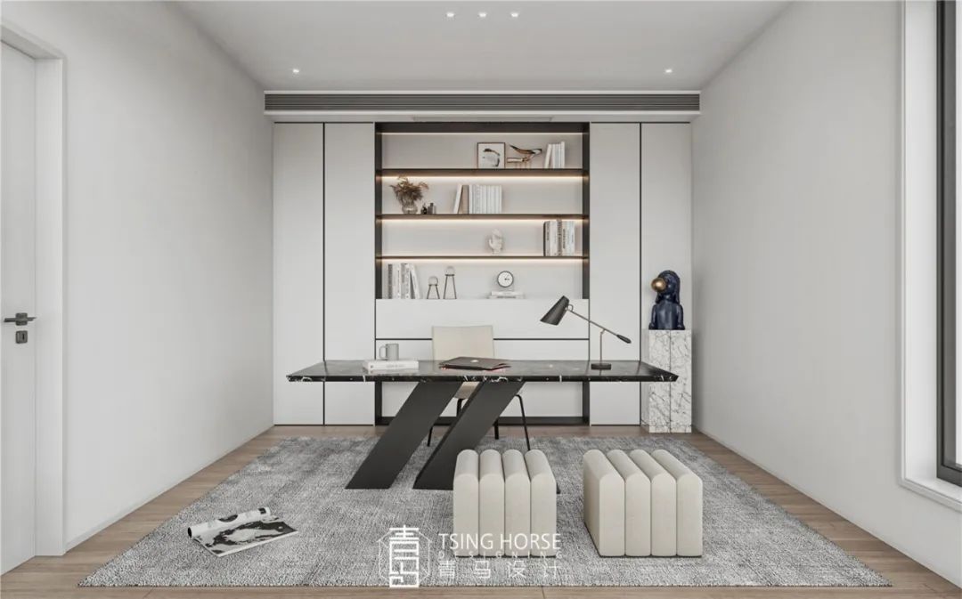 现代纯粹空间 · 汉华原上联排别墅设计丨青马别墅空间设计-59