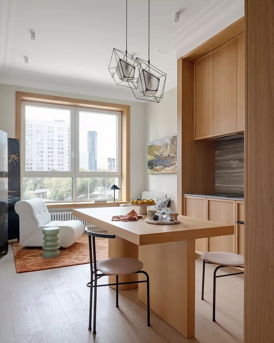 43㎡小宅传统优雅设计丨Natalya Artamonova-7