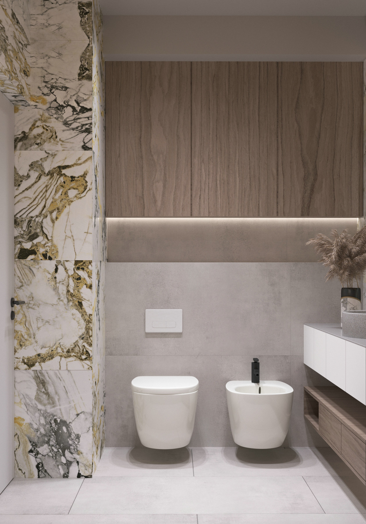 高级灰色系小空间公寓设计-16