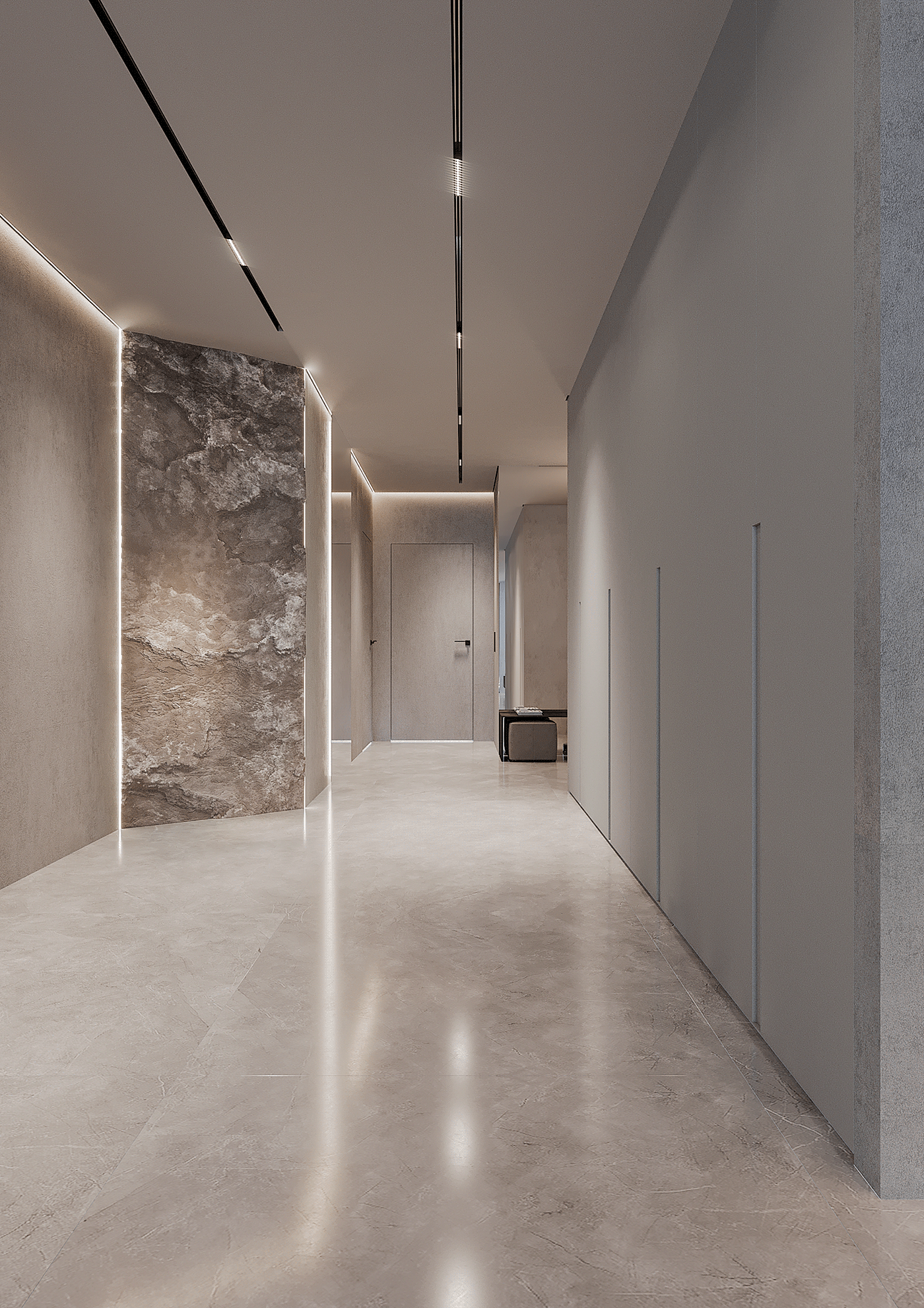 120平，现代简约 乌克兰公寓设计-11