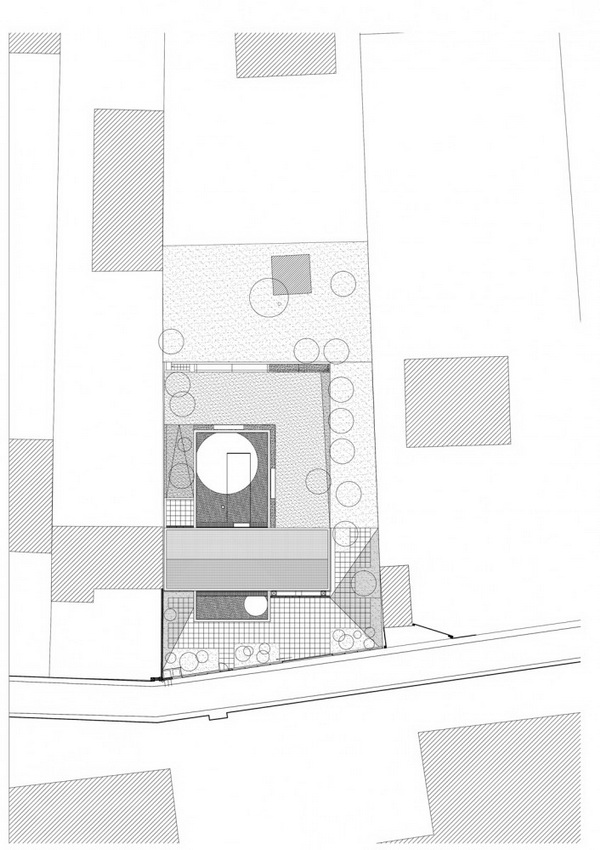 小型地块上的大胆的独立式酒店项目丨法国丨Colboc  Franzen Architects-23
