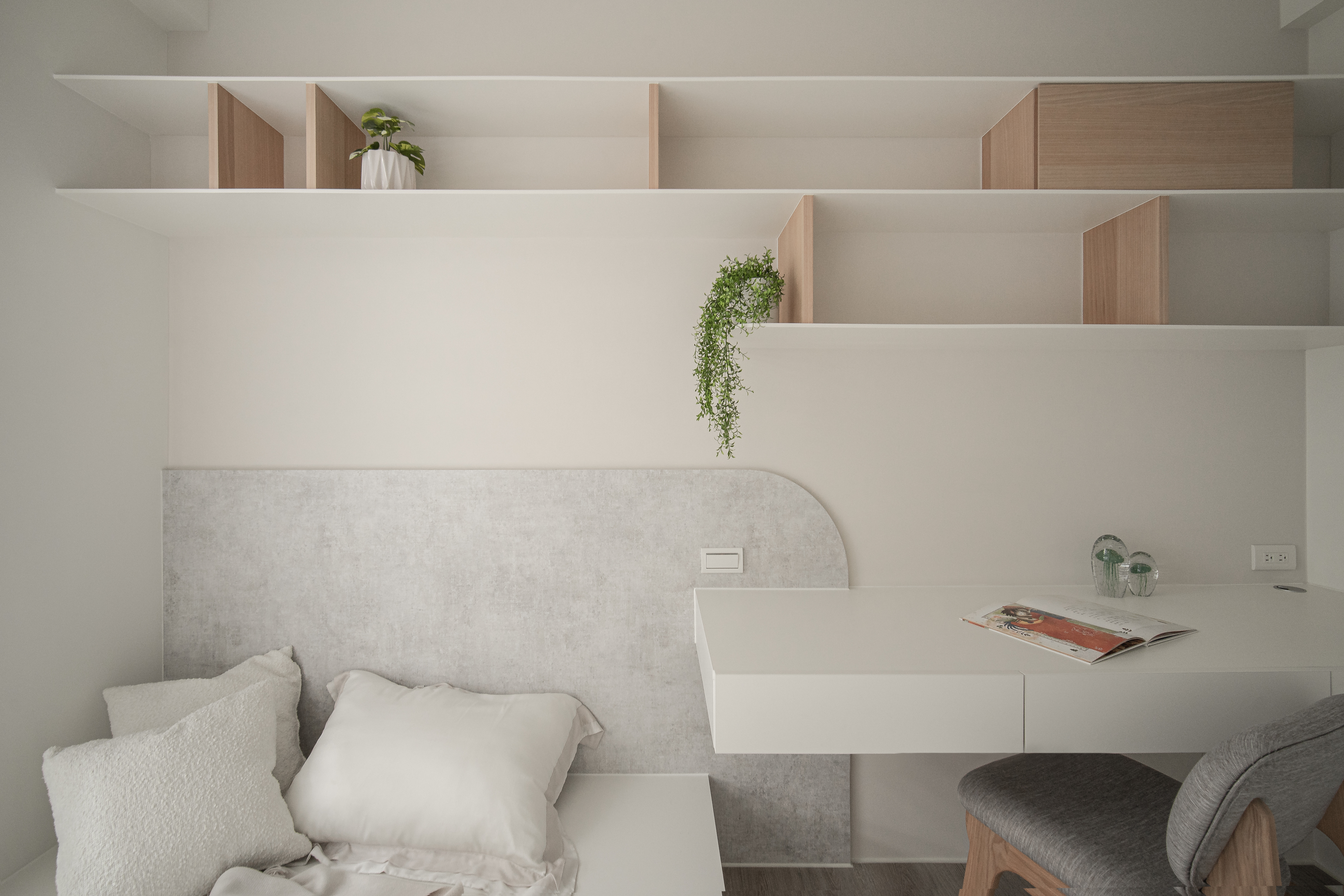 游於藝 佐以光線 灰白的減壓住宅丨中国台中丨Haven Space Design-20