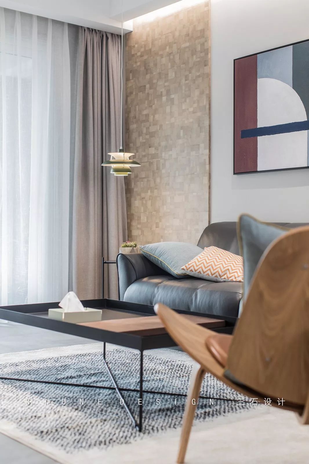 绍兴三口之家，温暖粗狂的质感生活-9