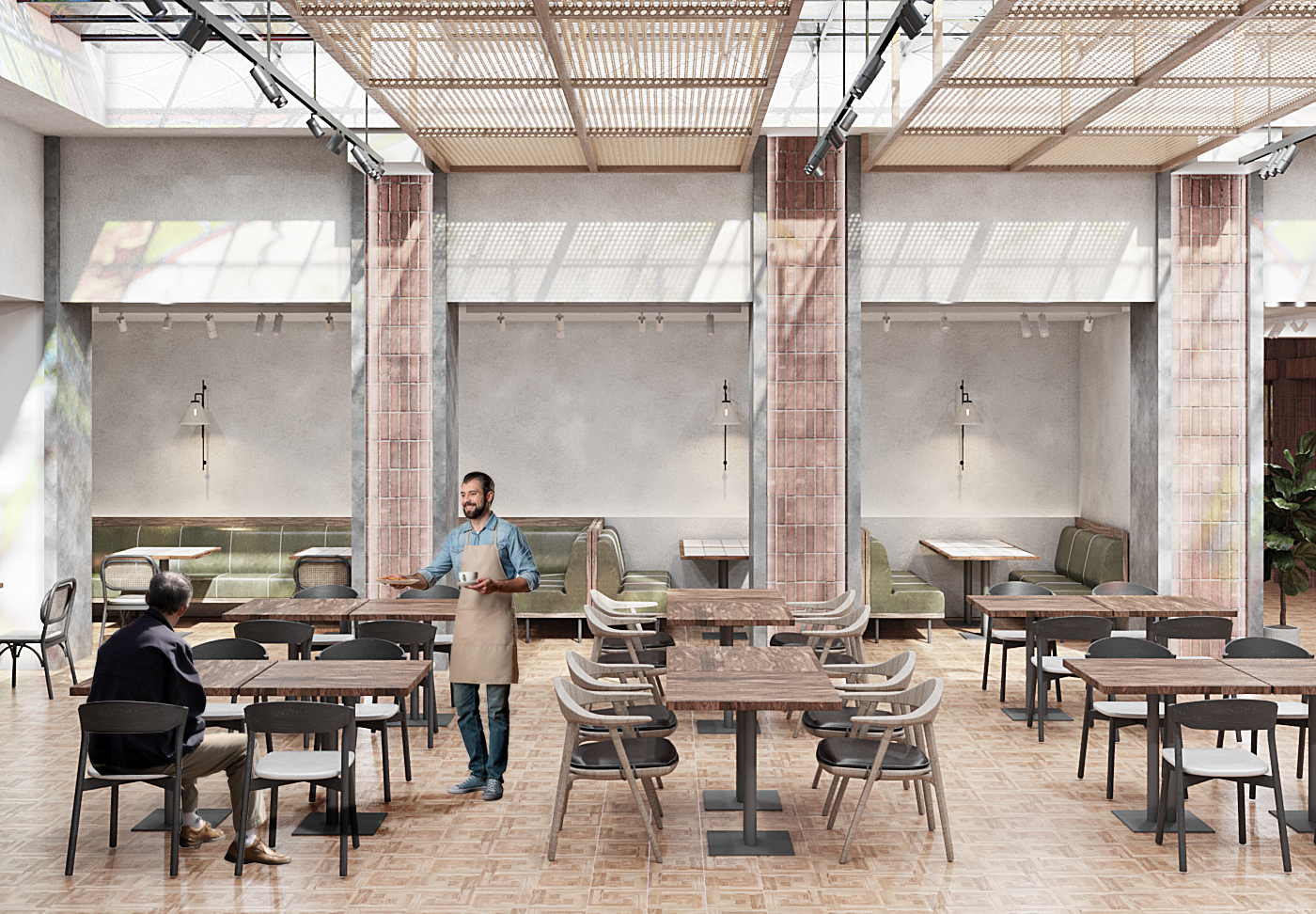 布拉格啤酒餐厅丨Archangel Architects-13