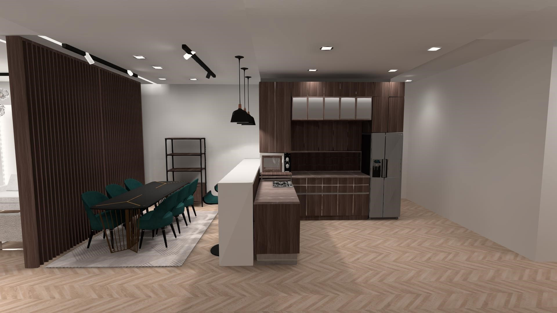 科威特私人公寓照明设计项目-7