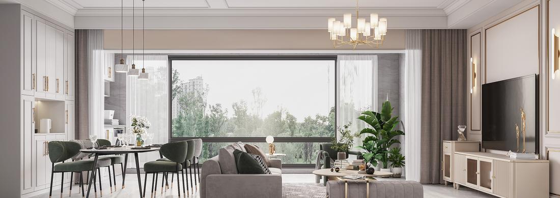 伊丽莎白轻美式浪漫家居设计-10