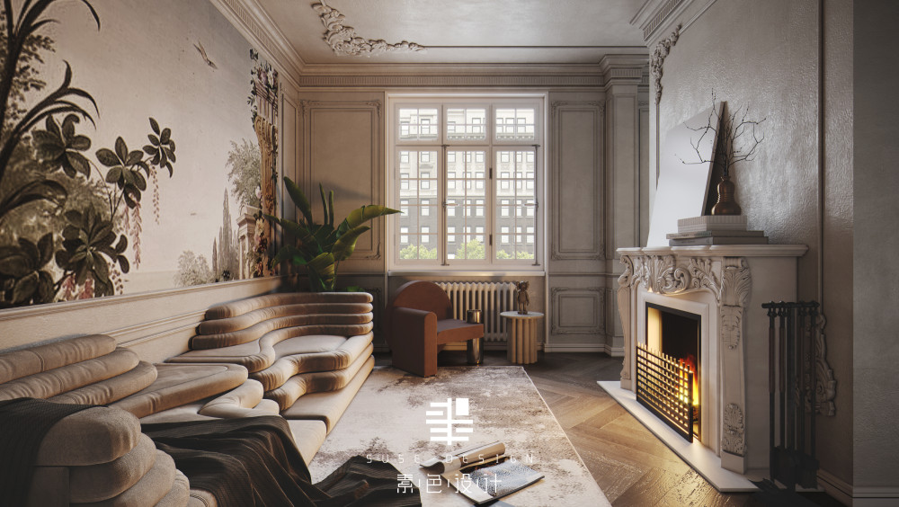复古欧式家居设计 | 谢 PG 的素色韵味-5