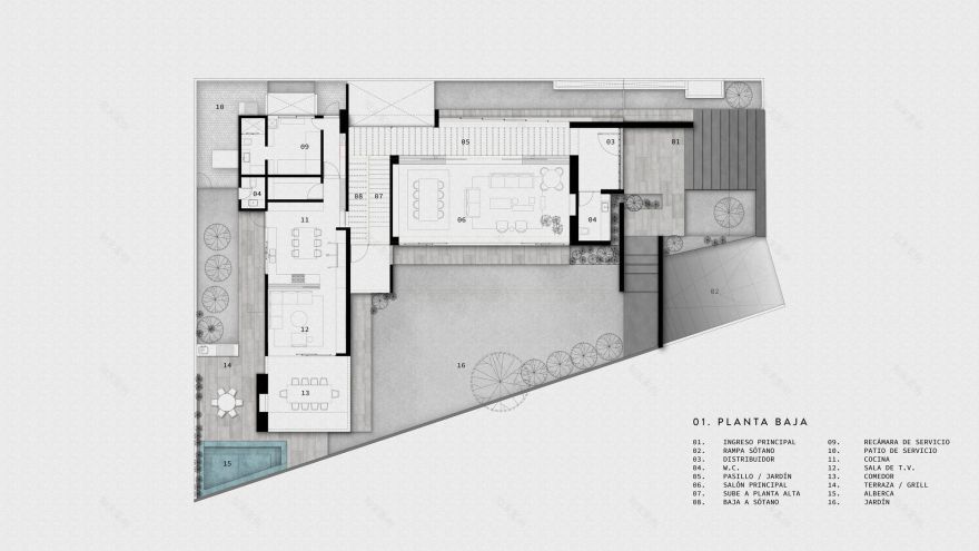 豪斯 PF丨墨西哥丨AE Arquitectos-19