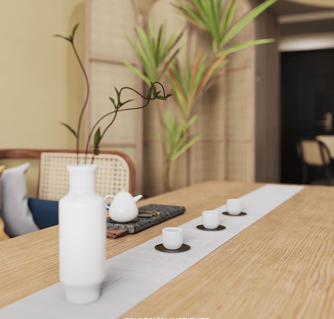 禅意东南亚 · 开放式布局与藤编元素的完美结合-18