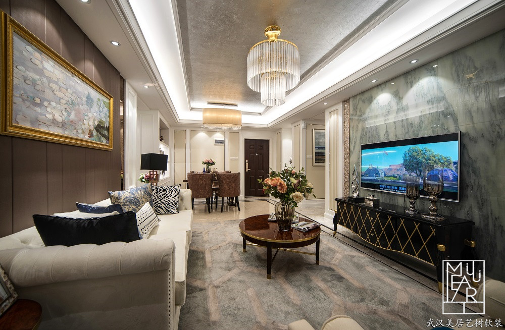 汉阳人信汇•天誉样板间三部曲之新古典风格-1