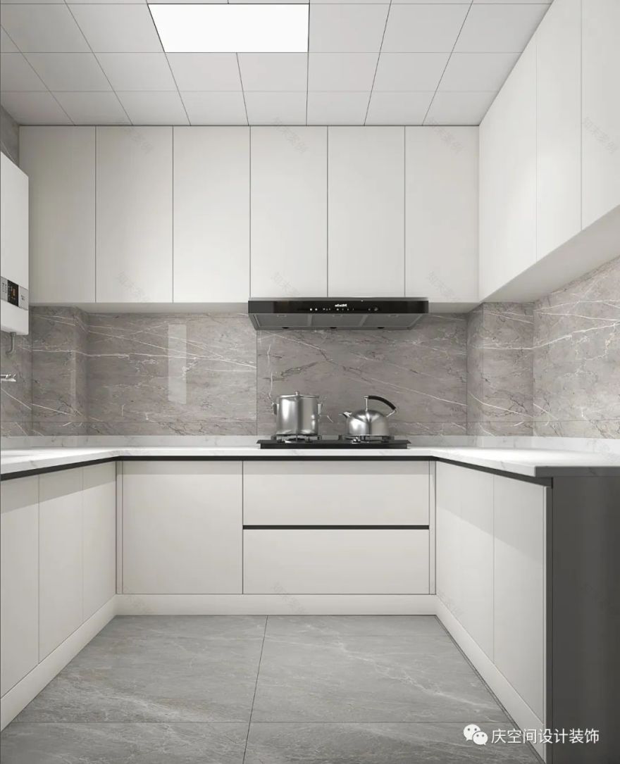 孟津区河洛宸院现代风格家居设计丨庆设计机构-24