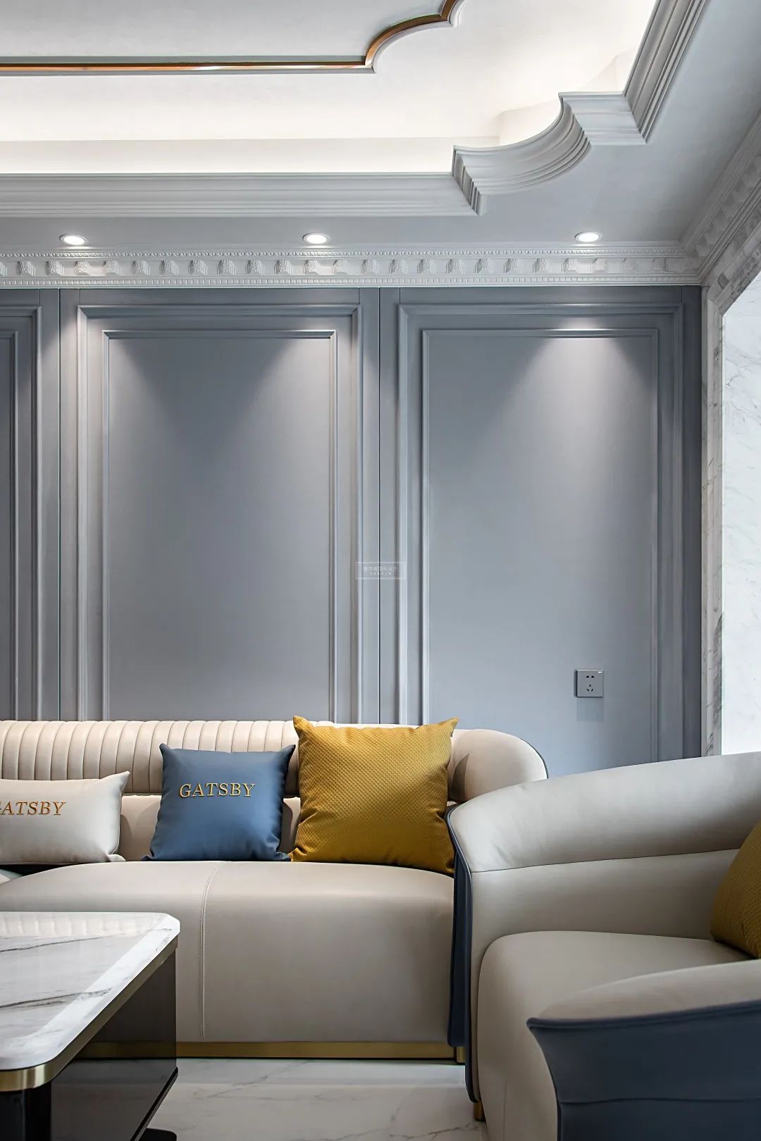 星体花园法式轻奢别墅设计丨紫苹果装饰集团-24