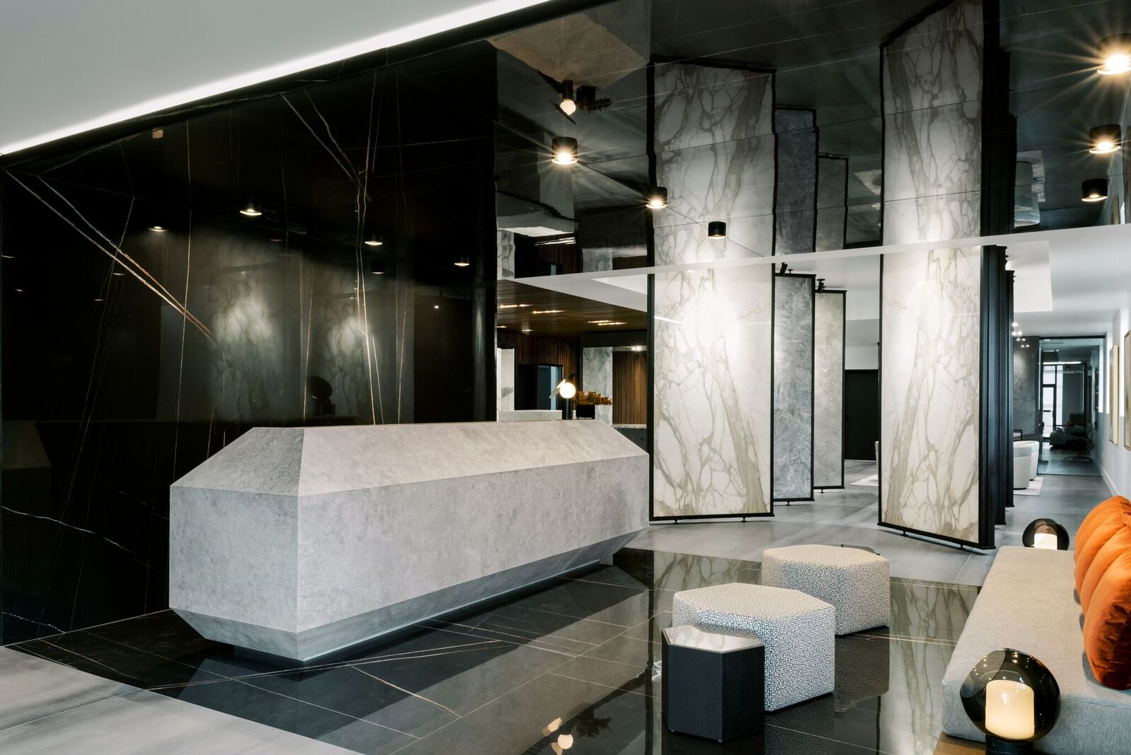 现代品质,精湛工艺——Contour Interior Design 的 Moderno 展示空间-8