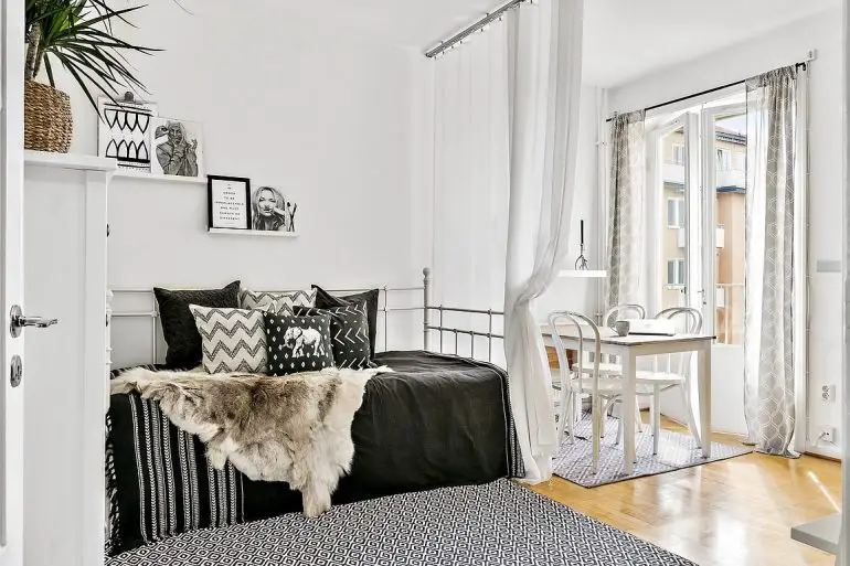 小空间大利用 | 工作室公寓的完美设计-14