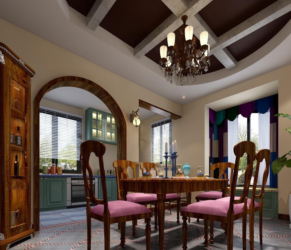 田园民族风平层设计,打造民宿式家居空间-10