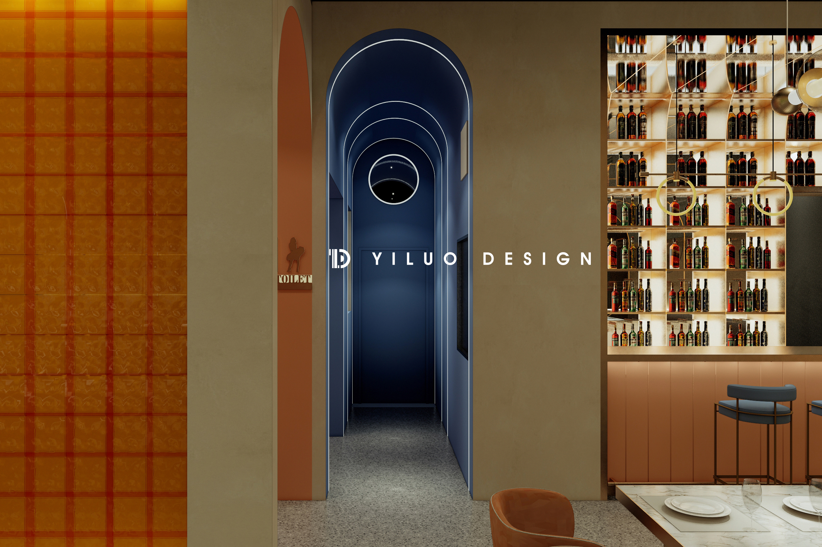 BLUES 音乐餐吧空间形象设计丨中国杭州丨YLD STUDIO-12