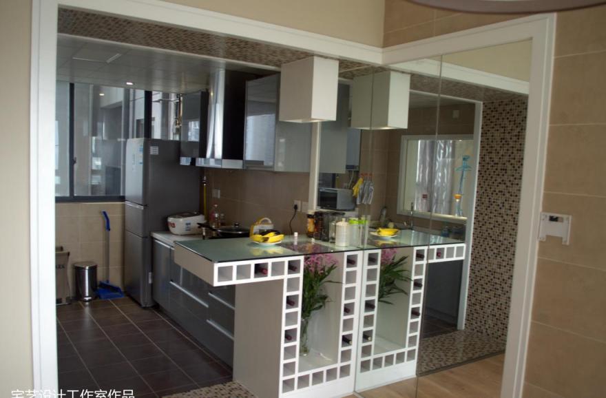 《雅室兰香》 | 玻璃隔板、照片墙配电箱,简约舒适家居设计-6