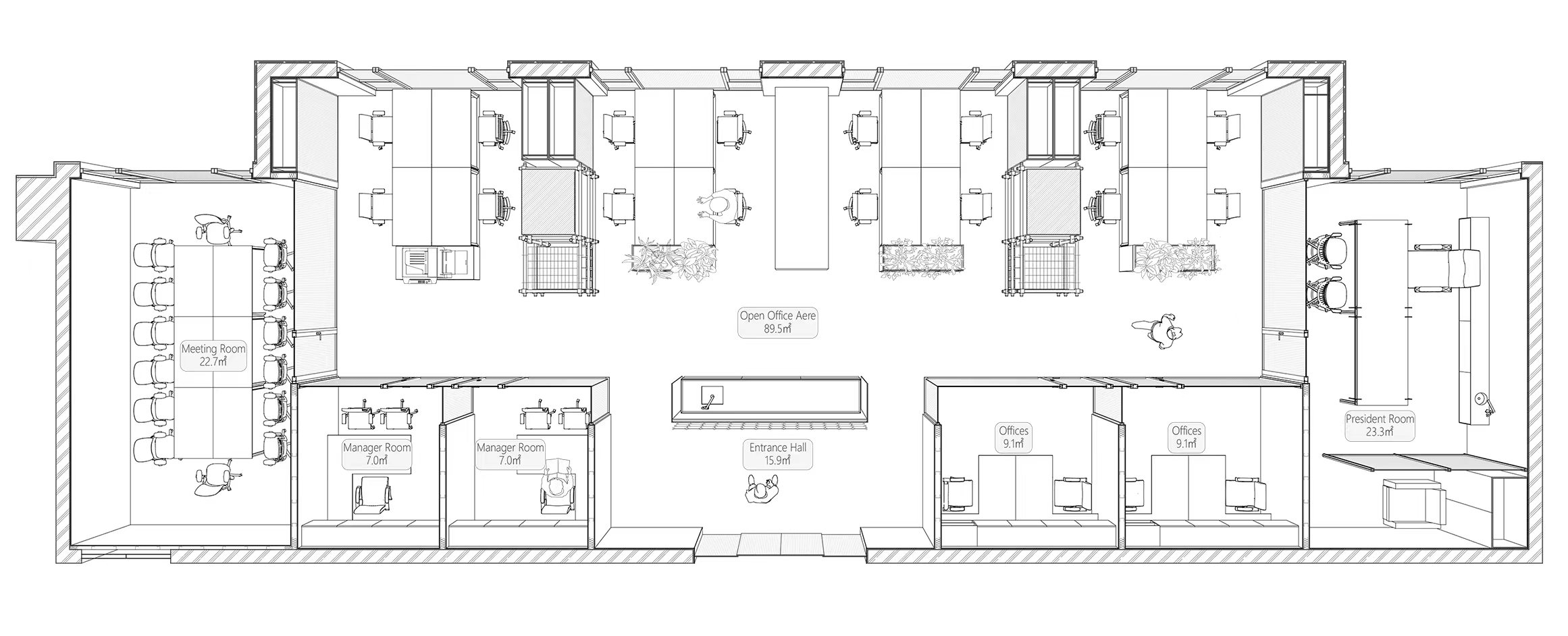 200㎡办公设计丨中国丨HEAN 工作室-43