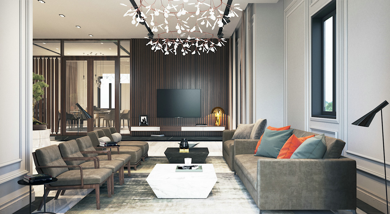 现代低奢风格交融，打造魅力空间-0