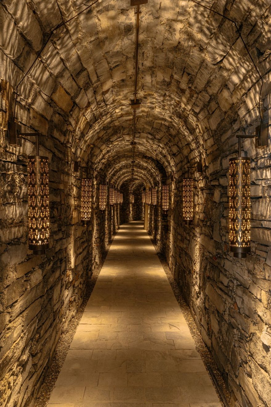 Passalacqua酒店地下新水疗中心丨意大利丨Venelli Kramer工作室,Pictalab等-32