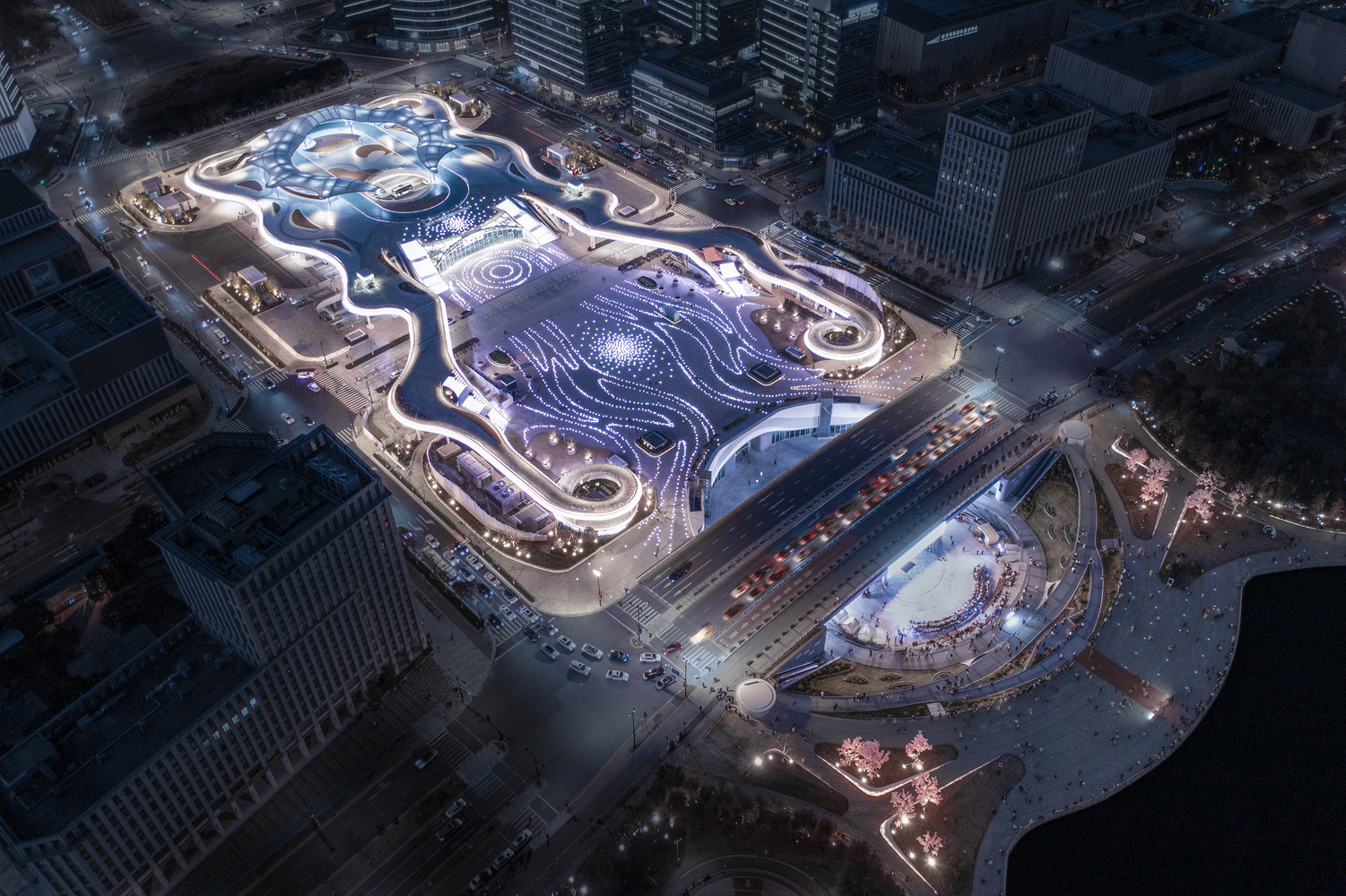 滴水湖地铁站枢纽改建工程丨中国上海丨上海中房建筑设计-17