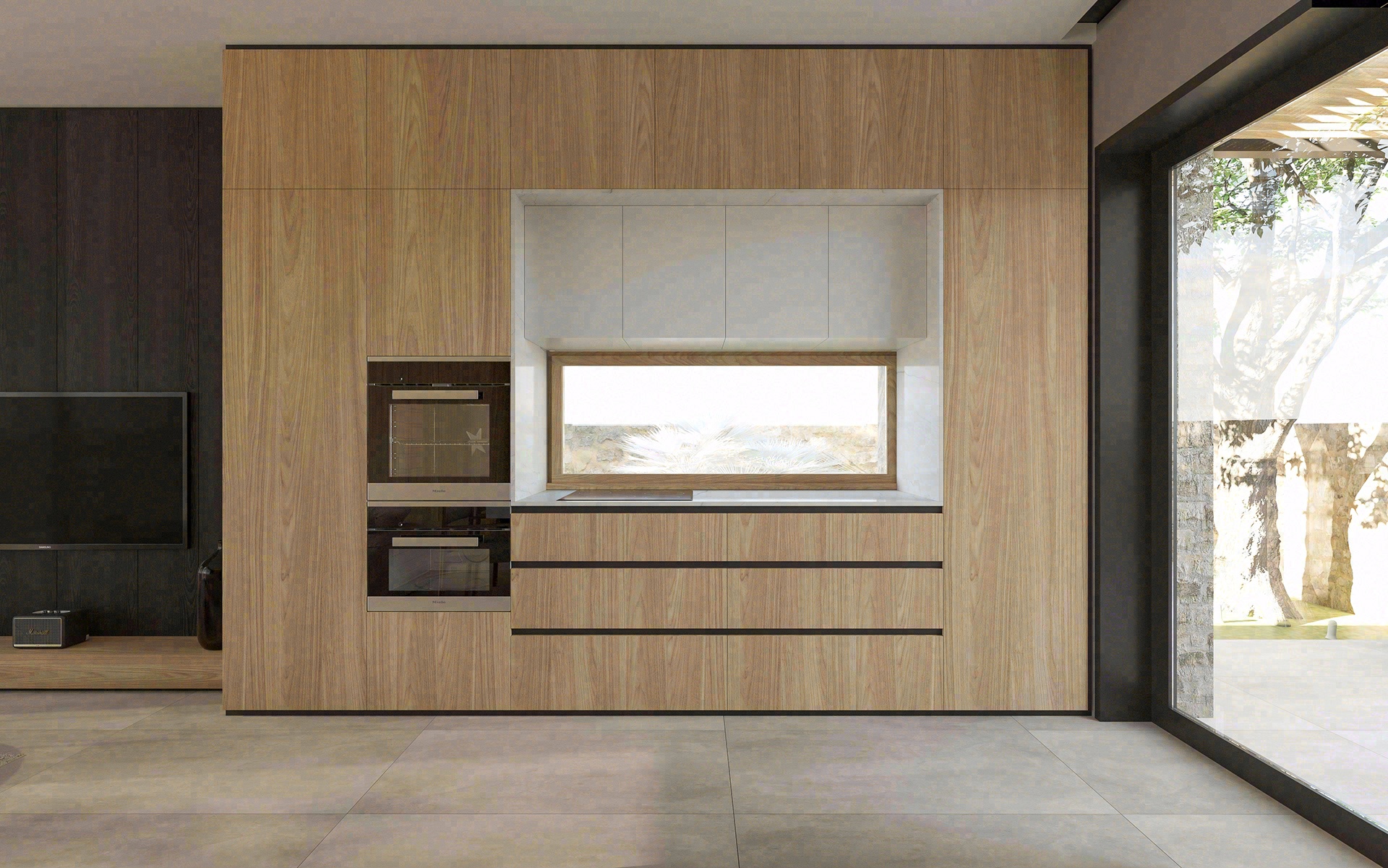 Modern Bedroom And Livingroom-6