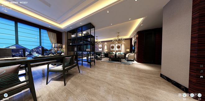 曼晶酒店餐厅VIP包间设计丨中国黄石-18