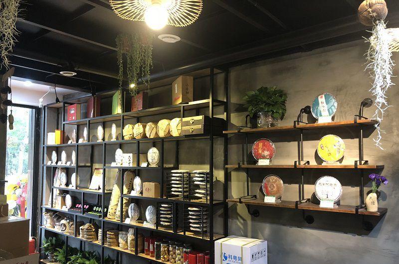 深圳宝安茶艺商铺装修设计案例-茗香茶艺-广深艺建设-4