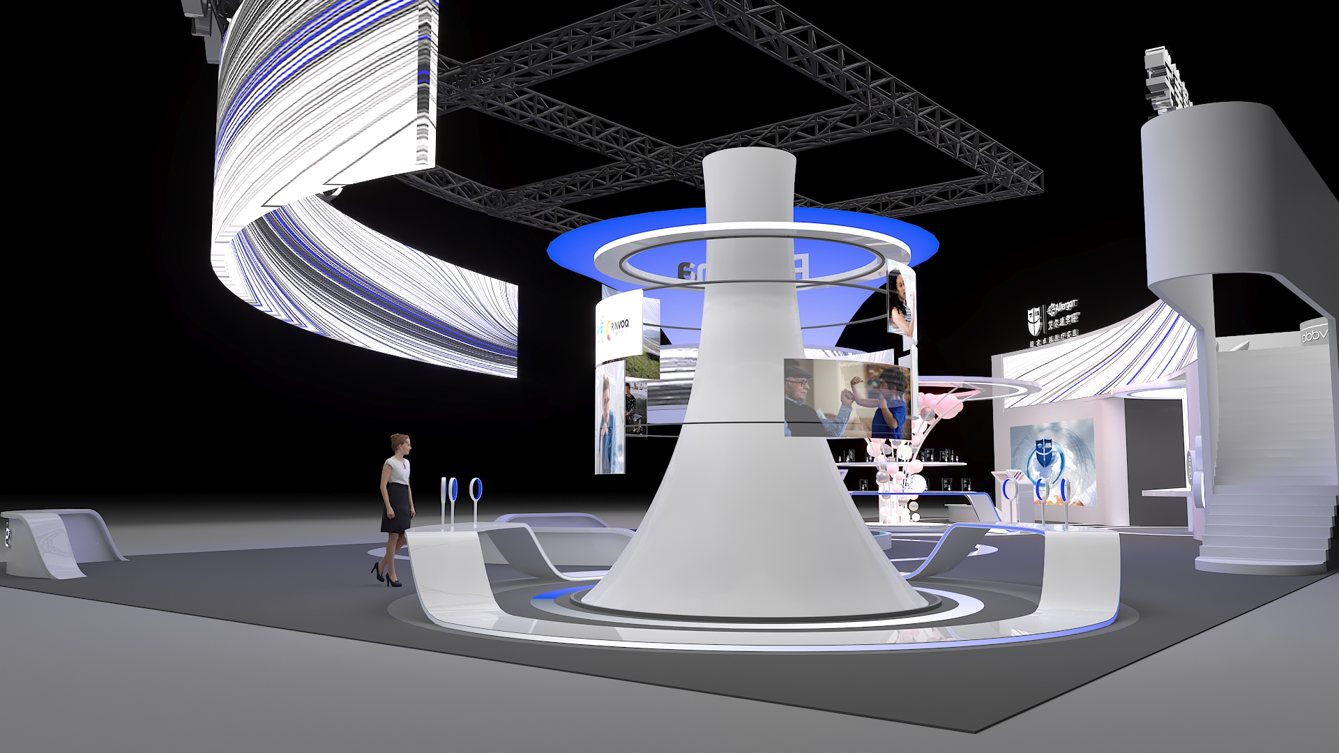 2020 ABBIVE 进博会展台设计丨paul wang,cloud lin-9