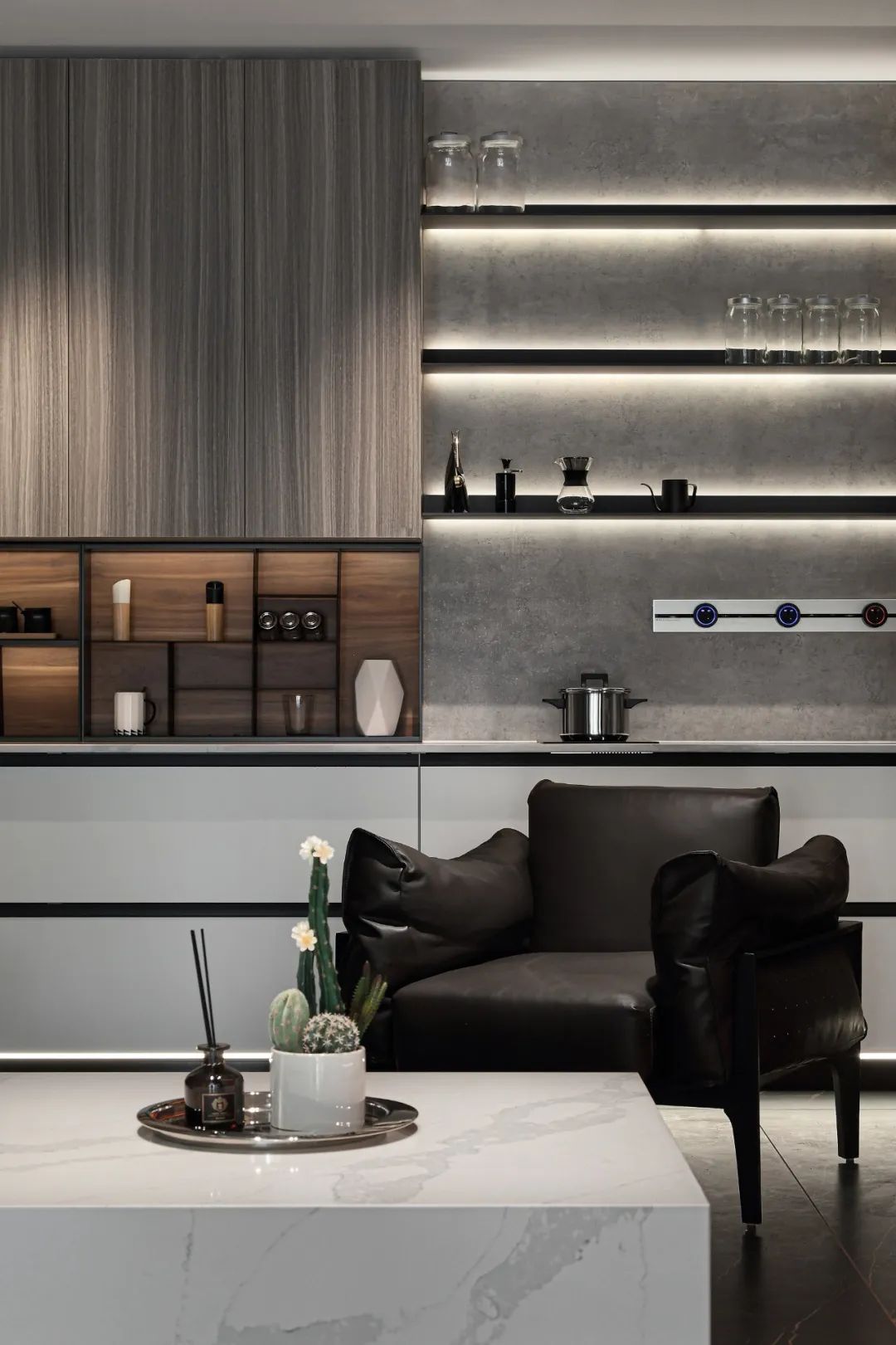 石家庄雷曼家具展厅 | 现代家居美学的空间叙事-26