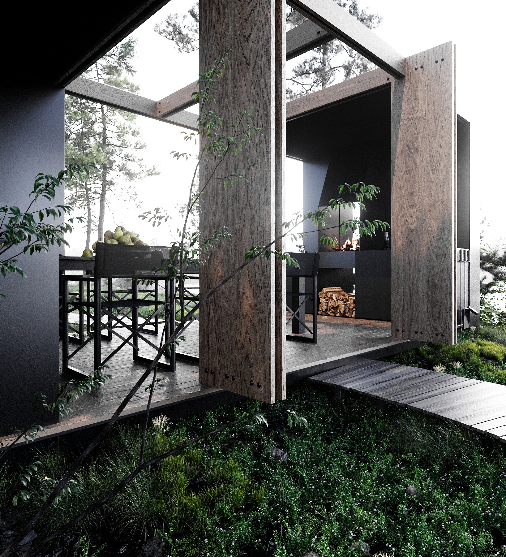 Project HD# Летние кухни SLB-2