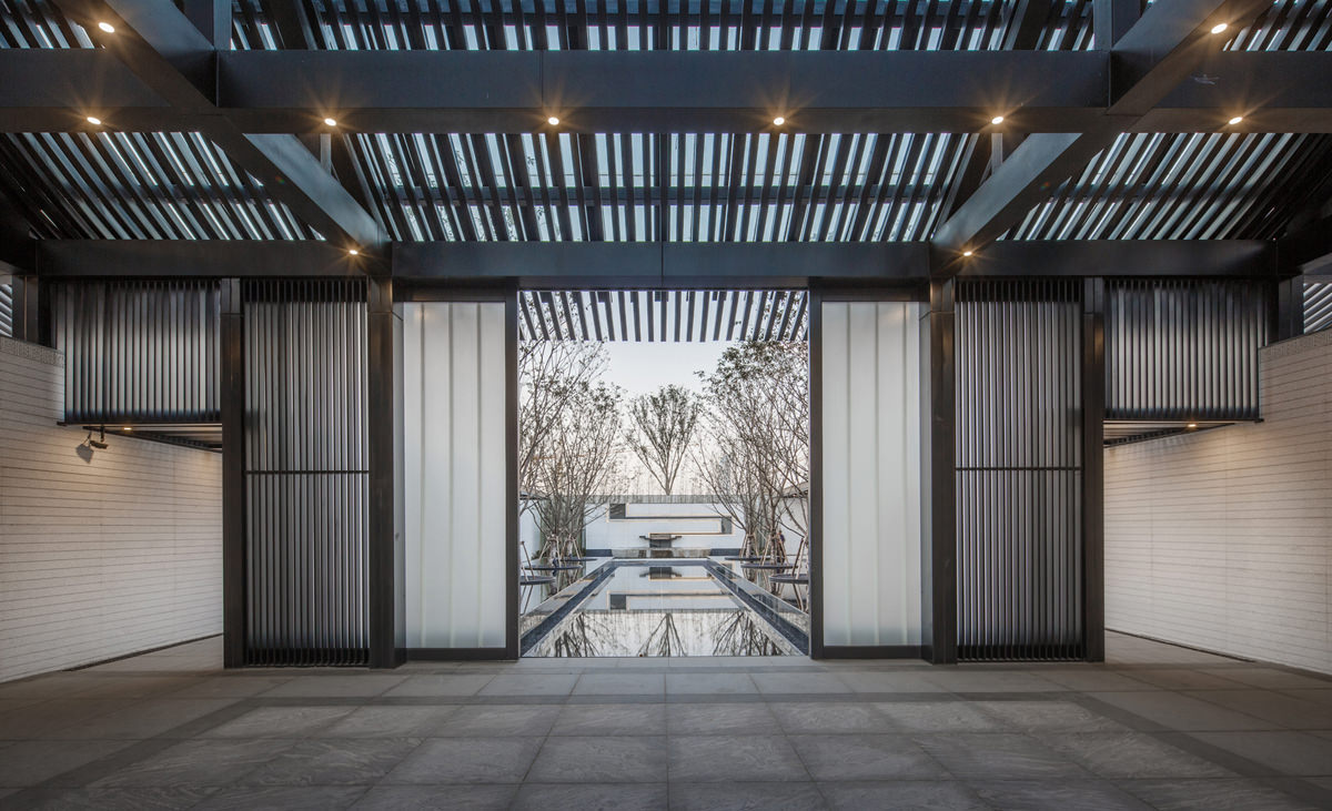 中国苏州某景观与建筑结合的休闲中心-29