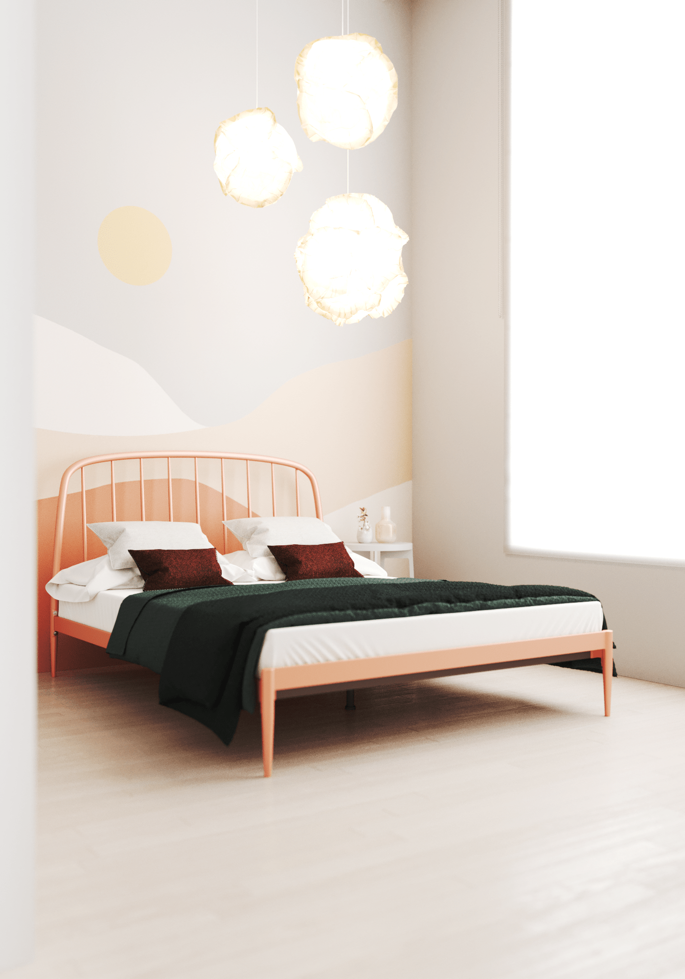 墙面艺术目录·卧室丨乌克兰敖德萨丨Maria Shiyan-8