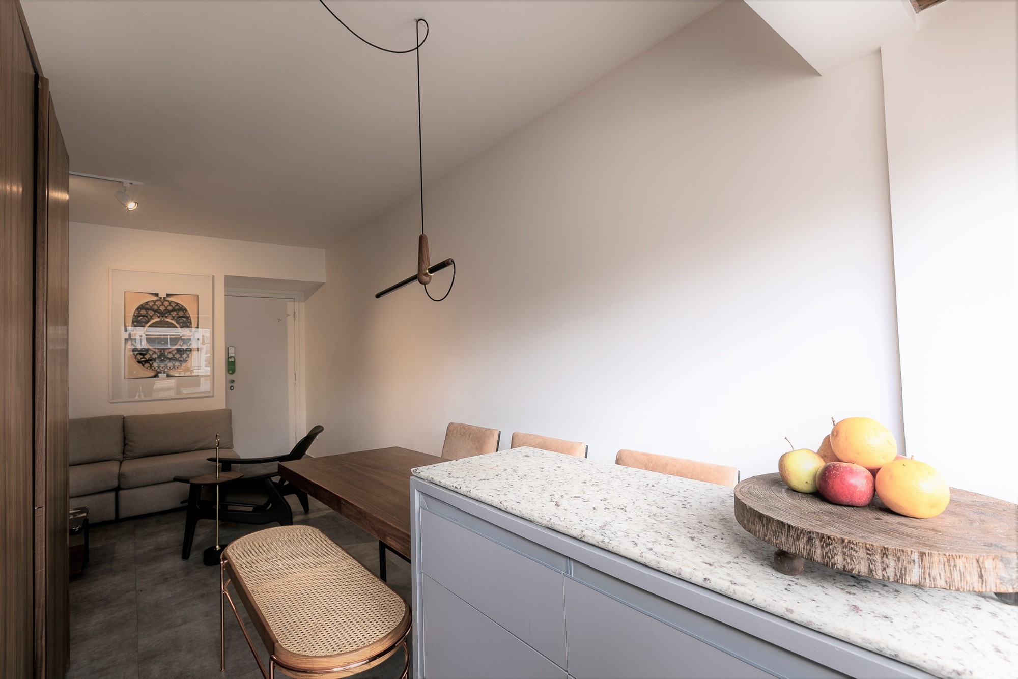 曲线木构空间，打造多变功能 65 平米别墅-24