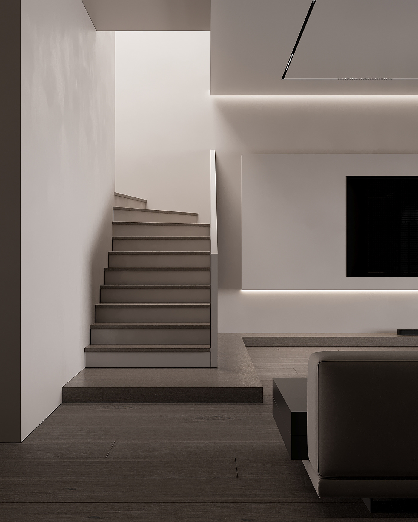 140㎡极简风住宅设计 超酷！-0