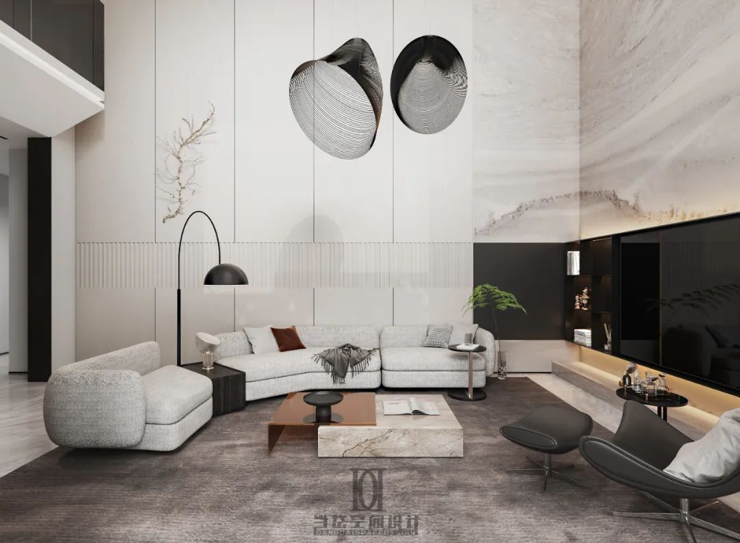 金茂国际 700 平米私宅丨当岱空间设计-35