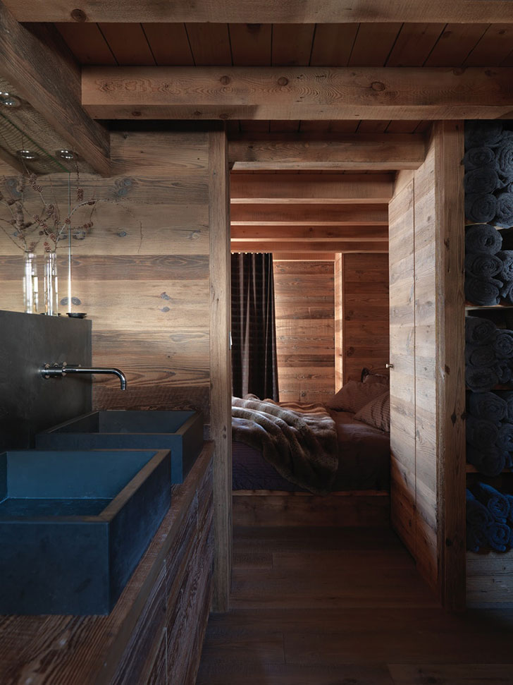 法式深色调时尚小木屋-7