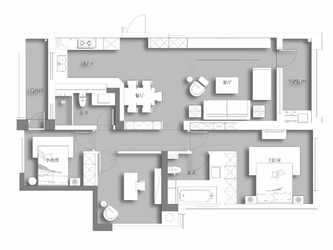 优雅精致,无锡玉兰花园私宅设计诠释品质生活美学-29