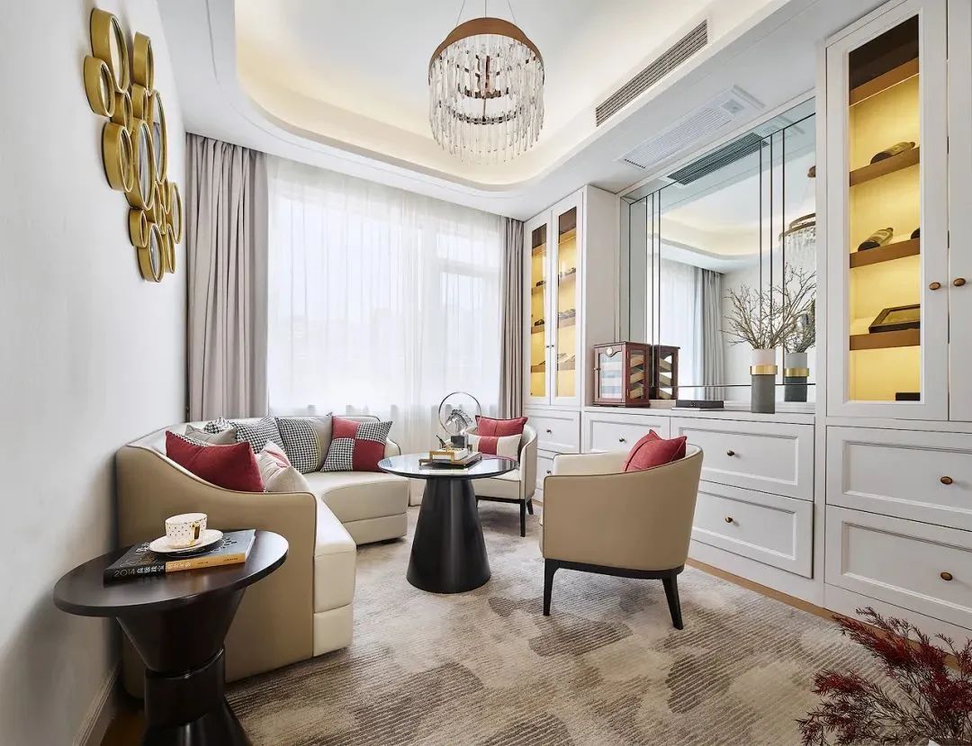 铜川绿地不夜城叠墅样板间丨中国铜川丨上海栖丞室内设计工程有限公司-43