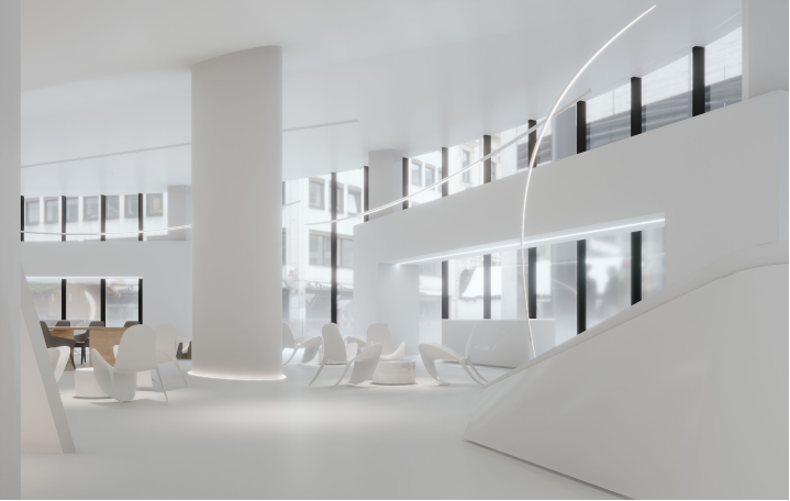 深白 · 国际单位办公楼室内设计丨象蝶设计-15