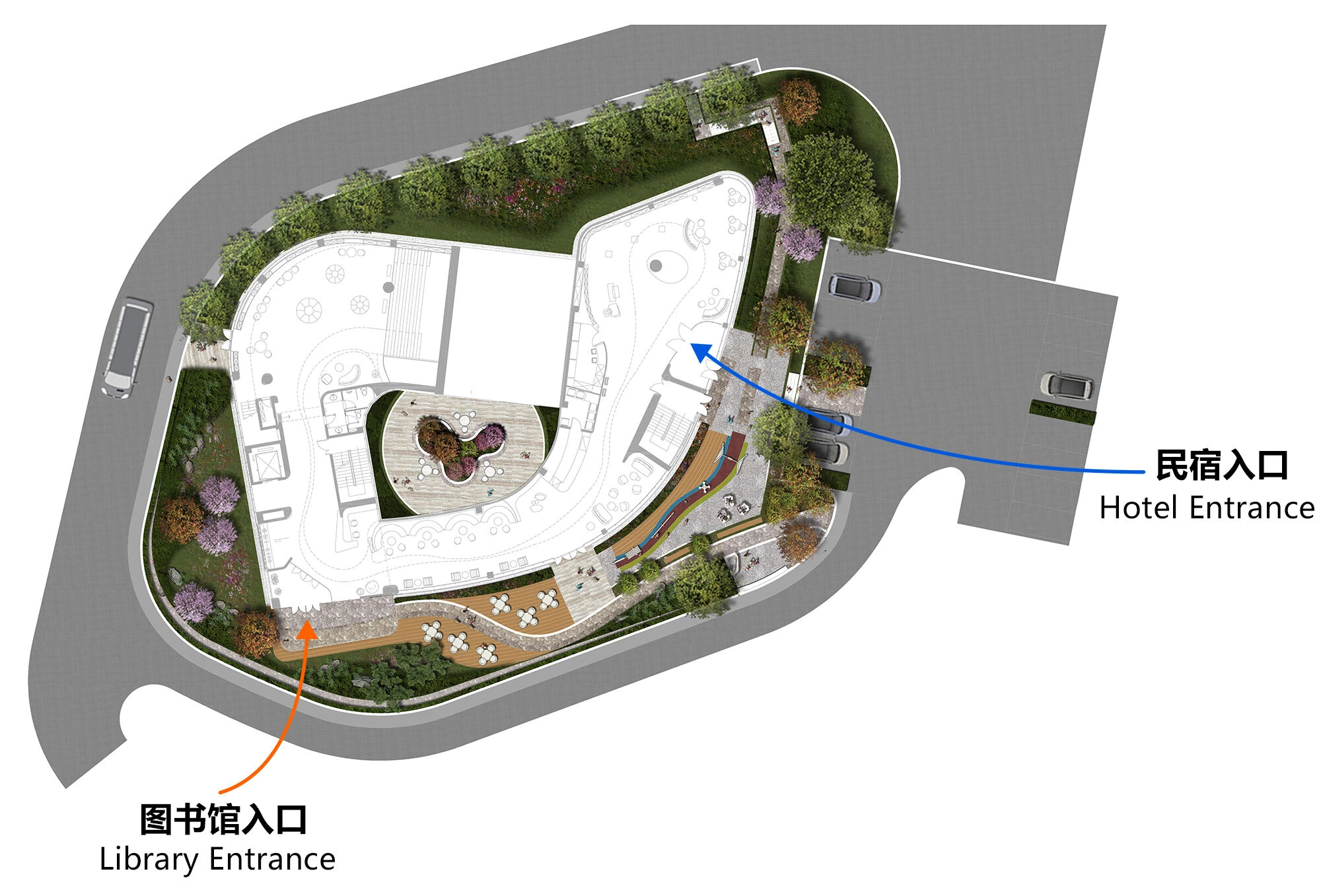 崇礼图书馆丨中国河北丨RhineScheme GmbH-38
