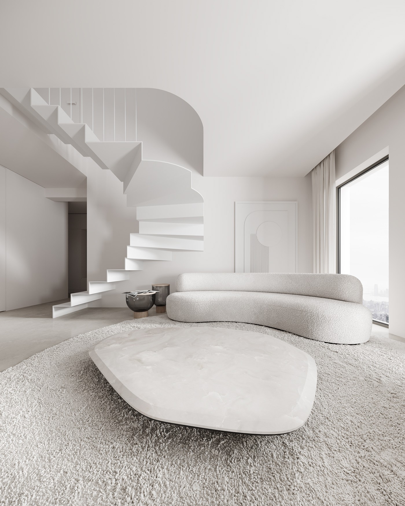 极简复式 | 纯白主义的极简演绎-0