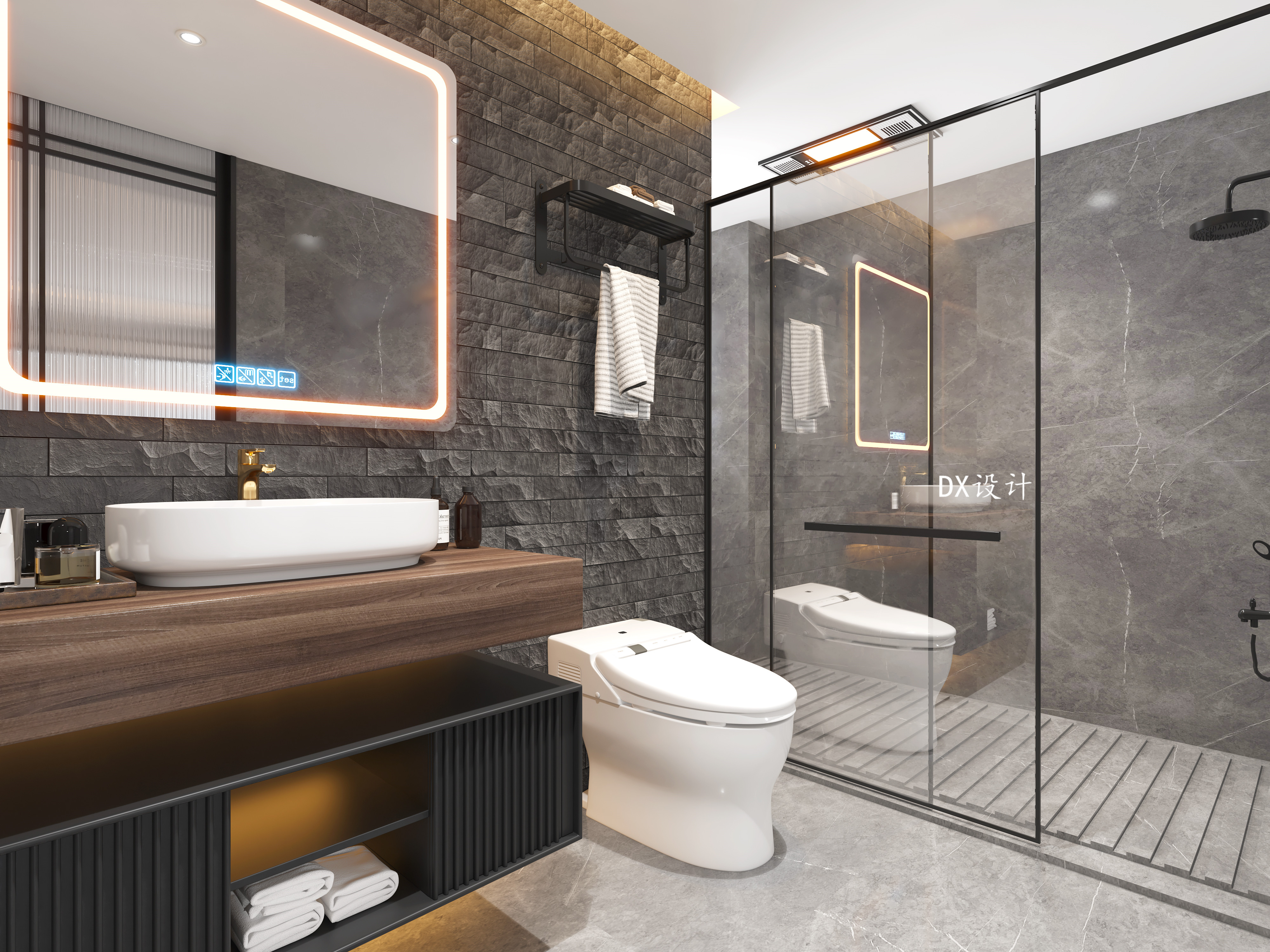 现代轻奢平层设计-11